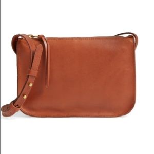 Madewell crossbody English saddle